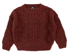 Petit by Sofie Schnoor strik burgundy glitter